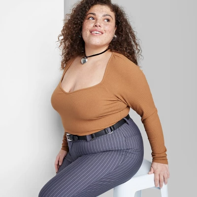 Women's Long Sleeve Sweetheart Neck Seamless Shirt - Wild Fable™ Women's Long Sleeve Sweetheart Neck Seamless Shirt - Wild Fable™ -Wild Fable Shop GUEST d6393de2 9313 4ed9 83cf df8b0fec51e5