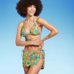 Women's Triangle Wrap Bikini Top - Wild Fable™ Multi Floral Print -Wild Fable Shop GUEST d6ae3803 183c 4569 ac02 90f834b497c9