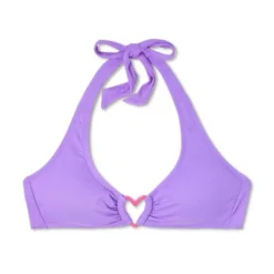 Women's Heart Detail Bralette Bikini Top - Wild Fable™ Purple -Wild Fable Shop GUEST d803101e 7d80 4f76 9375 548b3ec068f8