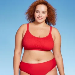 Women's Smocked Bralette Bikini Top - Wild Fable™ -Wild Fable Shop GUEST d9e4f99f 9a40 4036 b93c 470de485b045