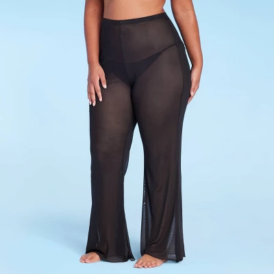 Women's Mesh Cover Up High Waist Flare Pants - Wild Fable™ Women's Mesh Cover Up High Waist Flare Pants - Wild Fable™ -Wild Fable Shop GUEST df7de8e9 eef4 4a69 aa29 a15d84d0a968