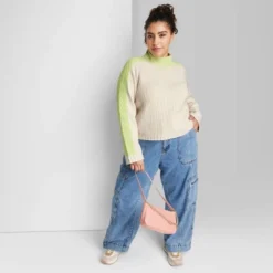 Women's Mock Turtleneck Boxy Pullover Sweater - Wild Fable™ -Wild Fable Shop GUEST dfab5c92 8912 481f b41d f3c234bb6c46