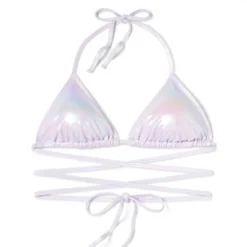 Women's Extreme Wrap Triangle Bikini Top - Wild Fable™ Light Purple Iridescent -Wild Fable Shop GUEST e0317259 369c 4383 ae78 d5c3f07d8f3a