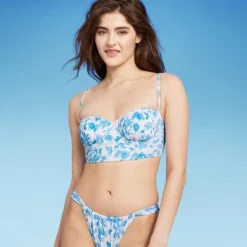 Women's Corset Longline Bikini Top - Wild Fable™ Cream -Wild Fable Shop GUEST e695daa3 eab4 4b05 a31b e8980e90c00e