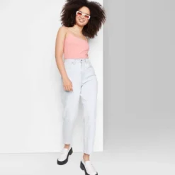 Women's Super-High Rise Curvy Tapered Jeans - Wild Fable™ Ultra Light Wash -Wild Fable Shop GUEST e74f7d85 9e29 4bb9 b84c 719d51aa3f45