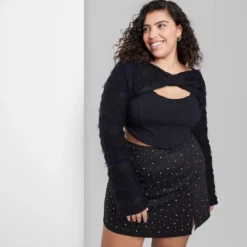 Women's Long Sleeve Party Shrug Sweater - Wild Fable™ -Wild Fable Shop GUEST eed2b5a4 8f25 4d2a 931e 1fdf996d63c1