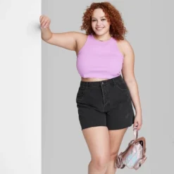 Women's High-Rise Cutoff Midi Jean Shorts - Wild Fable™ -Wild Fable Shop GUEST ef5bbcef 4ee0 45fd 9955 e4b52cbd795f