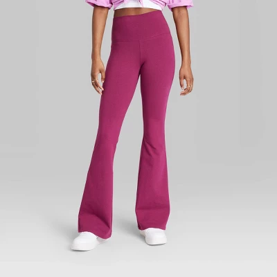 Women's High-Waisted Slim Fit Flare Leggings - Wild Fable™ Burgundy Women's High-Waisted Slim Fit Flare Leggings - Wild Fable™ Burgundy -Wild Fable Shop GUEST ef7e5150 555a 44e8 b2af 150a1a1780e6