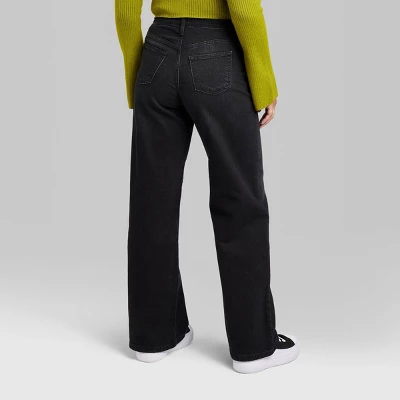 Women's Super-High Rise Wide Leg Baggy Jeans - Wild Fable™ Black Wash Women's Super-High Rise Wide Leg Baggy Jeans - Wild Fable™ Black Wash -Wild Fable Shop GUEST f0212202 d493 45e0 9d17 86f9e76e767a