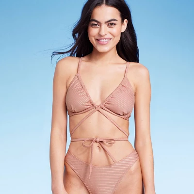 Women's Strappy Underwire Bikini Top - Wild Fable™ Brown Lurex Women's Strappy Underwire Bikini Top - Wild Fable™ Brown Lurex -Wild Fable Shop GUEST f1927e3f 34dc 4151 b6c9 d806a5a38a74