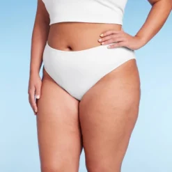 Women's Ribbed Scoop Front High Leg Cheeky Bikini Bottom - Wild Fable™ -Wild Fable Shop GUEST f20e05ee b008 43bd 8eb0 368dc6bd344f