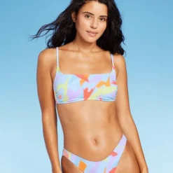 Women's Ribbed Square Neck Bralette Bikini Top - Wild Fable™ -Wild Fable Shop GUEST f402722b 04bc 466f 9287 a1d4cada4476