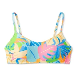 Women's Scoop Neck Bralette Bikini Top - Wild Fable™ Multi Tropical Print -Wild Fable Shop GUEST f4f1abd4 c56b 406d 8a17 c47969a25516