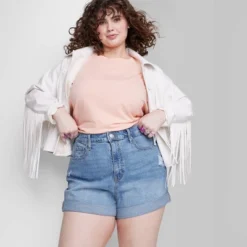 Women's Super-High Rise Rolled Cuff Jean Shorts - Wild Fable™ -Wild Fable Shop GUEST f6664bc2 743e 40e9 9491 48de8e30e391