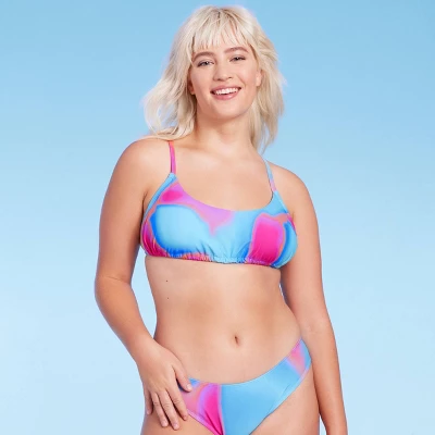 Women's Tunnel Front Bralette Bikini Top - Wild Fable™ Blue Marble Print Women's Tunnel Front Bralette Bikini Top - Wild Fable™ Blue Marble Print -Wild Fable Shop GUEST f9a22857 1291 48ca a71d e1e9c7f2396c