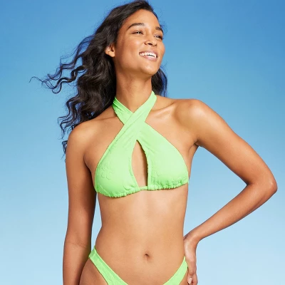 Women's Terry Textured U-Neck Multi-Way Bralette Bikini Top - Wild Fable™ Tropical Green Women's Terry Textured U-Neck Multi-Way Bralette Bikini Top - Wild Fable™ Tropical Green -Wild Fable Shop GUEST fbaa874e c037 4ced bcfd c877a681c275