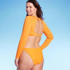 Women's Cropped Open Back Rashguard - Wild Fable™ -Wild Fable Shop GUEST fcd2c72e ff09 4c11 bfd7 d6e5ba93c64f