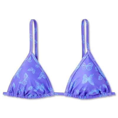 Women's Triangle Bikini Top - Wild Fable™ Purple Butterfly Print Women's Triangle Bikini Top - Wild Fable™ Purple Butterfly Print -Wild Fable Shop GUEST fd694470 5080 4d61 ae2b 63aed4ddc02e