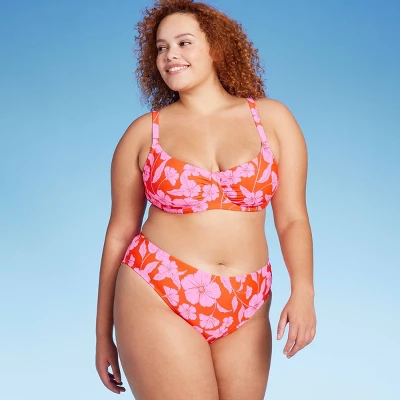 Women's Low-Rise Hipster Bikini Bottom - Wild Fable™ Orange/Pink Tropical Print Women's Low-Rise Hipster Bikini Bottom - Wild Fable™ Orange/Pink Tropical Print -Wild Fable Shop GUEST feda86da f913 44af ac01 54aa6bbf576f