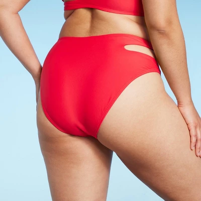 Women's Side Cut Out Mid-Rise High Leg Cheeky Bikini Bottom - Wild Fable™ Red Women's Side Cut Out Mid-Rise High Leg Cheeky Bikini Bottom - Wild Fable™ Red -Wild Fable Shop GUEST feedd75d 21d9 49f3 904c fb52389a88f4