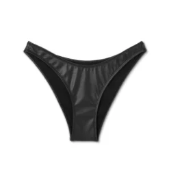Women's Faux Leather High Leg Extra Cheeky Bikini Bottom - Wild Fable™ Black -Wild Fable Shop GUEST ff32f929 da0d 4060 a517 3132e1da388d